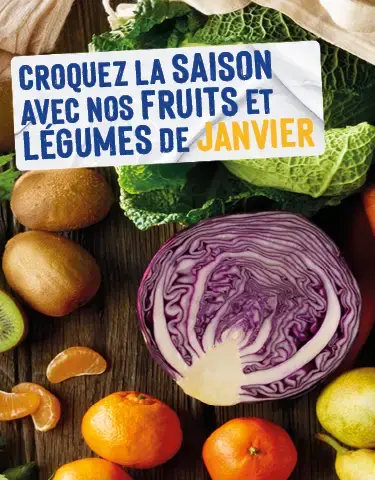 Calendrier de saisonnalité : Découvrez les pépites du mois de janvier 2026 !